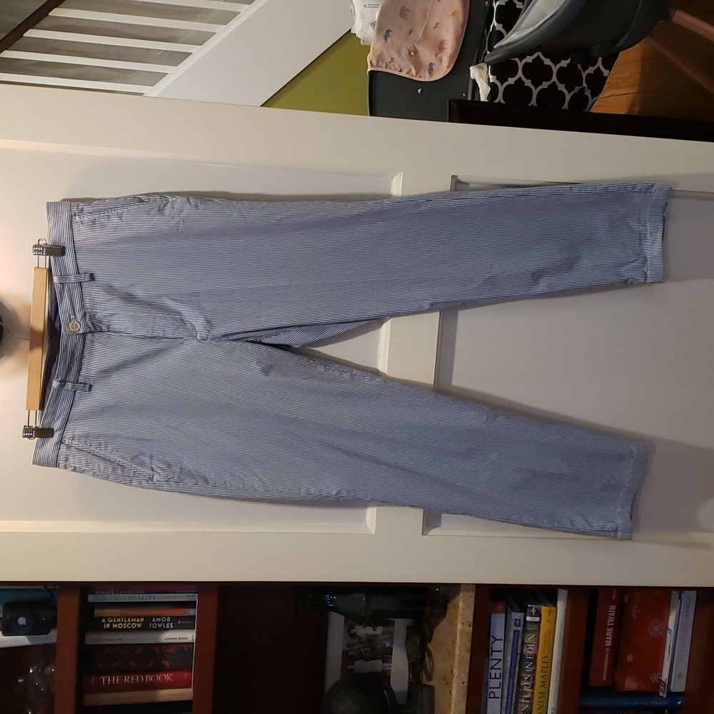 Nautica seersucker cotton pants 34W x 30L